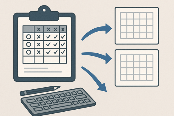 A Kitapçığından B, C ve D Kitapçıklarına Hızlı Aktarım!